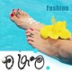 3 Pcs Toe Rings For Women Hypoallergenic Adjustable Open Toe Rings Tail Pinky Band Rings Snake Flower Moonstone Foot Set